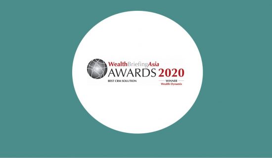 Wealth Dynamix Wins WealthBriefing Asia Best CRM Award for Second Consecutive Year